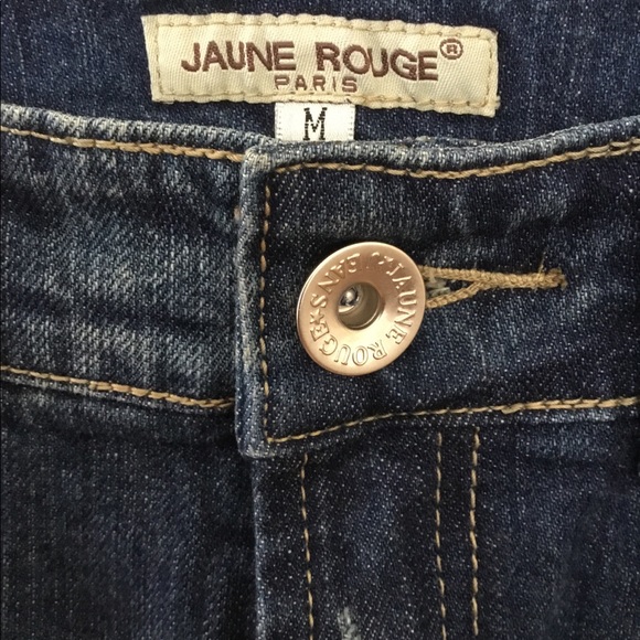 Jaune Rouge  embellished denim skirt M - Picture 4 of 6